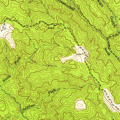 United States Geological Survey Navarro, CA (1943, 62500-Scale) digital map