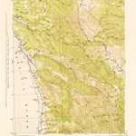 United States Geological Survey Navarro, CA (1944, 62500-Scale) digital map