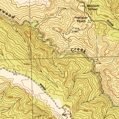 United States Geological Survey Navarro, CA (1944, 62500-Scale) digital map
