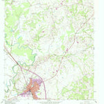 United States Geological Survey Navasota, TX (1958, 24000-Scale) digital map