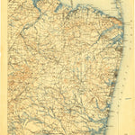 United States Geological Survey Navesink, NJ-NY (1902, 125000-Scale) digital map