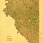 United States Geological Survey Navgatuck, WV-KY (1912, 62500-Scale) digital map