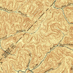 United States Geological Survey Navgatuck, WV-KY (1917, 62500-Scale) digital map