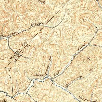 United States Geological Survey Navgatuck, WV-KY (1926, 62500-Scale) digital map