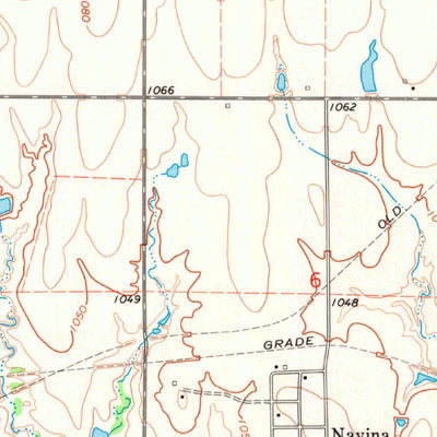 United States Geological Survey Navina, OK (1970, 24000-Scale) digital map