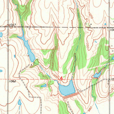 United States Geological Survey Navina, OK (1970, 24000-Scale) digital map