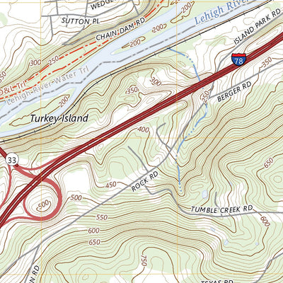 United States Geological Survey Nazareth, PA (2023, 24000-Scale) digital map