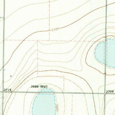 United States Geological Survey Nazareth, TX (1965, 24000-Scale) digital map