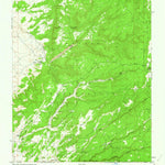 United States Geological Survey Nazlini, AZ (1955, 62500-Scale) digital map