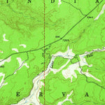United States Geological Survey Nazlini, AZ (1955, 62500-Scale) digital map