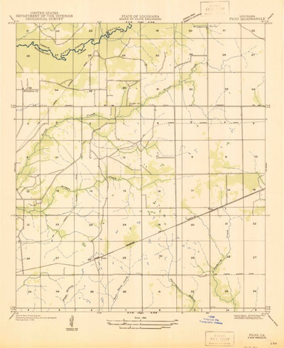United States Geological Survey Neale, LA (1947, 31680-Scale) digital map