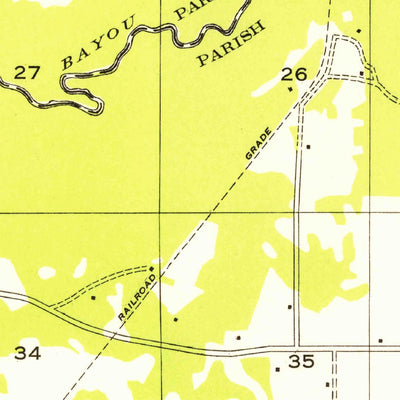 United States Geological Survey Neale, LA (1954, 31680-Scale) digital map