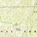 United States Geological Survey Nebo Basin, UT (1979, 24000-Scale) digital map