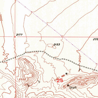 United States Geological Survey Nebo, CA (1953, 24000-Scale) digital map