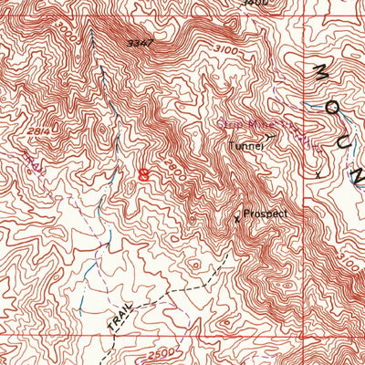 United States Geological Survey Nebo, CA (1953, 24000-Scale) digital map