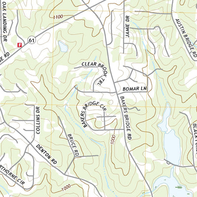 United States Geological Survey Nebo, GA (2020, 24000-Scale) digital map