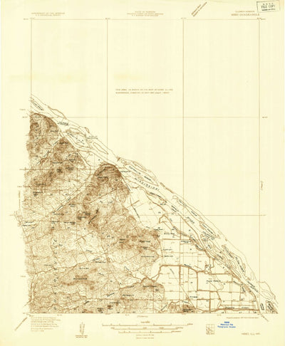 United States Geological Survey Nebo, IL-MO (1934, 48000-Scale) digital map