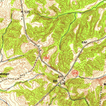 United States Geological Survey Nebo, KY (1954, 24000-Scale) digital map
