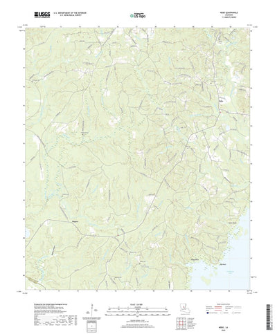 United States Geological Survey Nebo, LA (2020, 24000-Scale) digital map