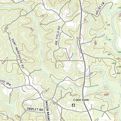 United States Geological Survey Nebo, LA (2020, 24000-Scale) digital map