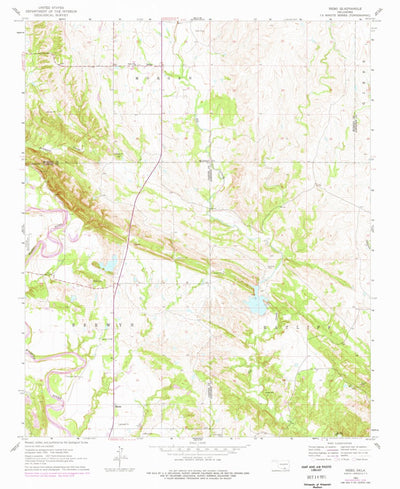 United States Geological Survey Nebo, OK (1963, 24000-Scale) digital map