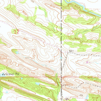 United States Geological Survey Nebo, OK (1963, 24000-Scale) digital map