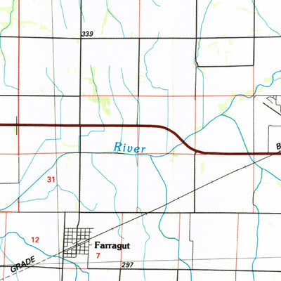 United States Geological Survey Nebraska City, NE-IA-MO (1985, 100000-Scale) digital map