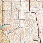 United States Geological Survey Nebraska City, NE-IA-MO (1993, 100000-Scale) digital map