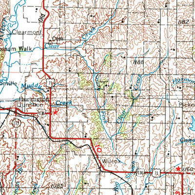 United States Geological Survey Nebraska City, NE-MO-IA-KS (1955, 250000-Scale) digital map
