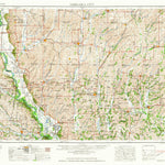 United States Geological Survey Nebraska City, NE-MO-IA-KS (1958, 250000-Scale) digital map