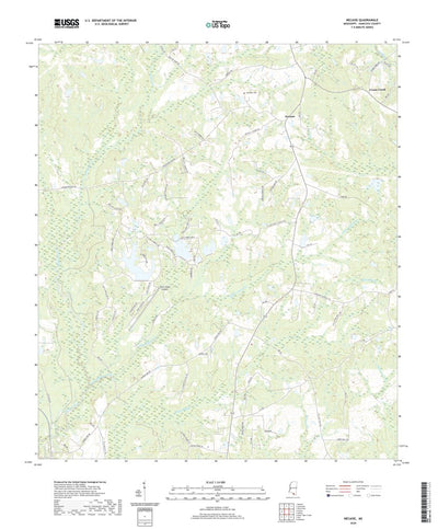 United States Geological Survey Necaise, MS (2020, 24000-Scale) digital map