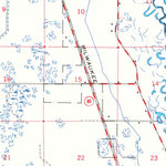 United States Geological Survey Necedah, WI (1958, 48000-Scale) digital map