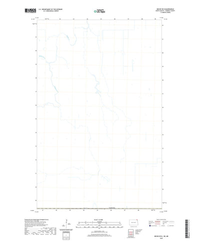 United States Geological Survey Neche OE N, ND (2020, 24000-Scale) digital map