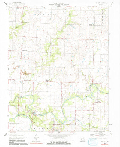 United States Geological Survey Neck City, MO (1962, 24000-Scale) digital map