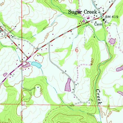 United States Geological Survey Nectar, AL (1961, 24000-Scale) digital map