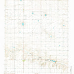 United States Geological Survey Ned Houk Park, NM (1985, 24000-Scale) digital map
