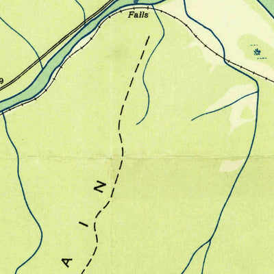 United States Geological Survey Neddy Mountain, TN (1935, 24000-Scale) digital map