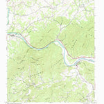 United States Geological Survey Neddy Mountain, TN (1940, 24000-Scale) digital map