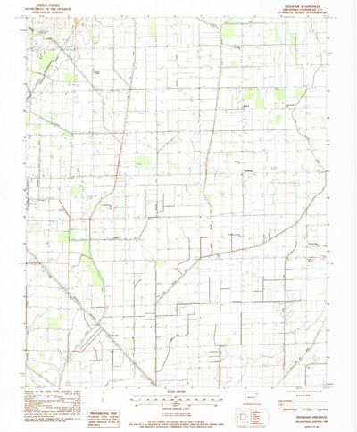 United States Geological Survey Needham, AR (1983, 24000-Scale) digital map