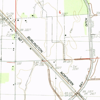 United States Geological Survey Needham, AR (1983, 24000-Scale) digital map
