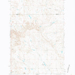 United States Geological Survey Needle Butte, MT (1965, 24000-Scale) digital map