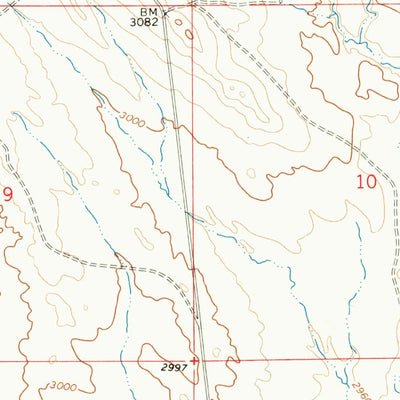United States Geological Survey Needle Butte Reservoir, MT (1965, 24000-Scale) digital map