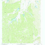 United States Geological Survey Needle Creek, TX (1970, 24000-Scale) digital map