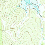 United States Geological Survey Needle Creek, TX (1970, 24000-Scale) digital map