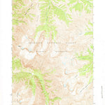 United States Geological Survey Needle Mountain, WY (1970, 24000-Scale) digital map