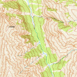 United States Geological Survey Needle Mountain, WY (1970, 24000-Scale) digital map