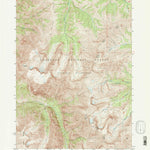 United States Geological Survey Needle Mountain, WY (1991, 24000-Scale) digital map