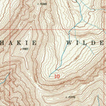 United States Geological Survey Needle Mountain, WY (1991, 24000-Scale) digital map