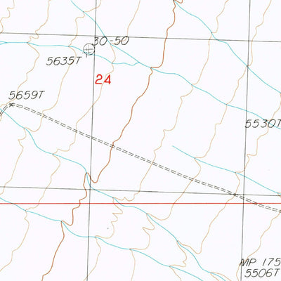 United States Geological Survey Needle Point Spring, UT-NV (1987, 24000-Scale) digital map