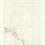 United States Geological Survey Needle Rock, WY (1960, 24000-Scale) digital map